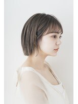 ガーデン タチカワ(garden tachikawa)&nbsp;20代30代大人かわいいフレンチボブノームコア×ブルーグレージュ