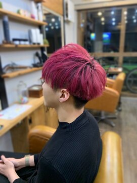 トルチェ(toRtue) バイオレットピンク　ピンク　メンズショート