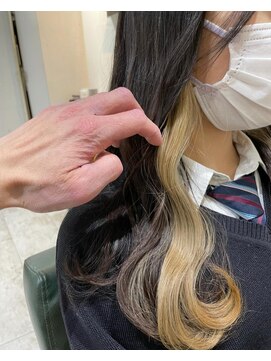 アクト 十条店(ACT) ベージュ/インナーカラー/イヤリングカラー