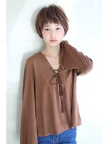 オーロ(ORO)&nbsp;カジュアルすぎないメルティーブラウンショート