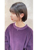 ドゥマン(Demain)&nbsp;ショコラベージュボブルフカールベビーバング小顔カットくびれ