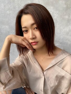 ダリー 新さっぽろ店(Dali) ピンクブラウン/外ハネ[20代30代40代]