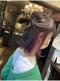 簡単アレンジ◎ポイントインナーカラー