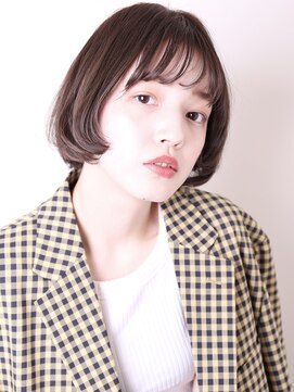 メリケンビューティーパーラー コウベ(MERICAN BEAUTY PARLOR KOBE) 前上がりボブ