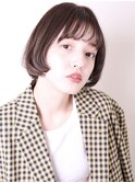 前上がりボブ