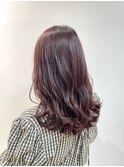 《TARO》冬カラー ピンクベージュ オルチャンヘアー