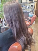 クローバー clover hair&relaxation 韓国風透明感パープルカラー