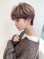 エレン 池袋(ElEn.)&nbsp;【エレン池袋】小顔カット×ショートボブ　薄め前髪　髪質改善