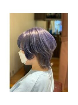 シェリー(cherie) ウルフ×ラベンダーアッシュ