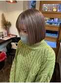 #イルミナカラー#ハイトーンカラー#ミルクティーカラー