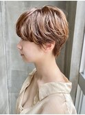 ＃耳かけ＃ニュアンス＃アッシュブラウン＃ショート