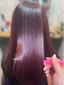 ヘアーカルチャー 小倉台店 HAIR CULTUREの写真/髪にツヤ・ハリ・コシを与える☆髪質改善カラーでいつまでも美しい艶髪に♪従来のTRとは一味違う！