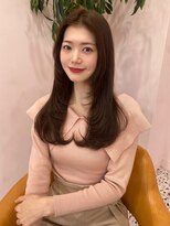 ボタン シブヤ(VOTAN SHIBUYA)&nbsp;ベージュ/韓国ヘア/渋谷/レイヤー/顔まわり