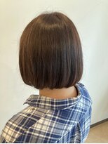 スタジオ アルファプラス 日暮里店(studio α+)&nbsp;ステップボーンカットカットボブショートハイライト白髪ぼかし