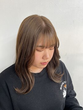 ドアホワイト(door white) 【doorwhite 新松戸】ブリーチなしベージュカラー