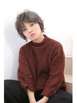 エムスラッシュ たまプラーザ(M.SLASH)&nbsp;■大人ガーリー抜け感マッシュショートウルフたまプラーザ4-7★