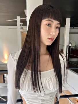 シエカ(CIECA.) ショートバングサラつやストレート