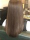 ポノヘアー(pono hair)の写真/＜うねりを改善＞熟練のスタイリストが丁寧に施術。手触りなめらかな艶サラの質感を実現☆