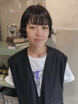 ロジ(loji)&nbsp;ミニボブと黒髪パーマ