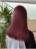 ブリーチ/ロング/暖色カラー/酸熱トリートメント/青葉台
