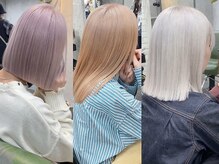 アポロ 横浜(apollo)の雰囲気（植物コンクリート[ブリーチ.ハイライト.レイヤー.]横浜.横浜駅]）