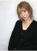 天神【BIRTH】くすみベージュ× ウェーブショート 2