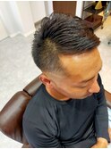 アシンメトリースキンフェード