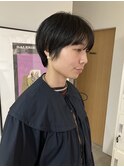 20代30代/大人かわいい/ハンサムショート/前下がりショートボブ