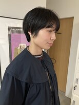 リビング 津田沼(LIVING) 20代30代/大人かわいい/ハンサムショート/前下がりショートボブ