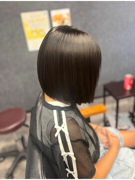 アローズ 荒尾店(arose) ストンとまとまるナチュラルストレートボブ！
