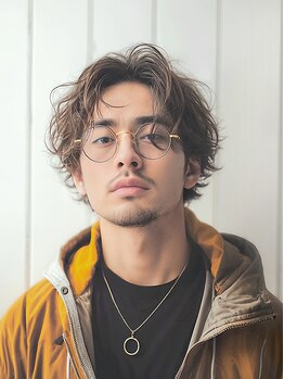 アカサ(A.casa)の写真/【倉敷】《メンズカット+シャンプー+炭酸ヘッドスパ￥6300》乾燥が気になる季節には頭皮ケアがおすすめ！