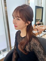 アリスバイアフロート 自由が丘(ALICe by AFLOAT) 小顔効果◎結んでも可愛いお顔周りカット【自由が丘】