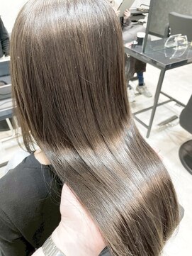 ビューティーアンドフリーハコ(Beauty&Free HACO) 【髪質改善】うるツヤ触感イルミナグレージュ ◎ ダメージレス