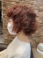 フラココ 神楽坂(hurakoko kagurazaka)&nbsp;【担当:森口】暖色系ショートパーマスタイル