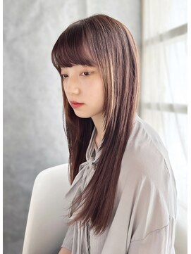 髪質改善/酸性縮毛矯正/ロングヘア