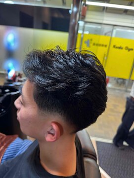 クラージュ(Courage) フェザーパーマアイロンスタイル