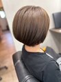 アトリエナガノ(atelier nagano)&nbsp;カーキベージュ　ショートボブ