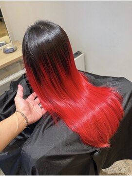 リーラ(Lila) キッズカラー★グラデーションカラーレッド