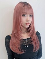ケンジ 平塚ラスカ店(KENJE)&nbsp;レイヤー/レイヤーカット/ウルフ/ウルフカット/顔周りカット