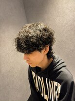 アース 大泉学園店(EARTH)&nbsp;メンズウルフ×波巻きシャドウパーマ