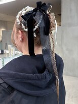 アルバム 新宿(ALBUM SHINJUKU) ロングハイトーンおくれ毛韓国ヘア_ba587622