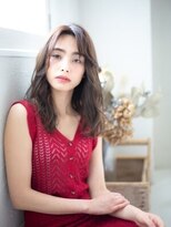 アンシェリ バイ フラミューム 戸塚店(Ancheri by flammeum)&nbsp;センターパート×ロング