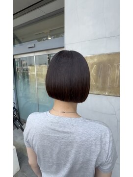 アース 春日部店(HAIR&MAKE EARTH) 切りっぱなしボブ