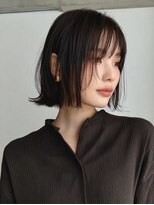 アブニール 柏たなか店(AVENIR)&nbsp;ダークパープル/ナチュラルショート/ミルクブラウン/夏/柏たなか