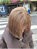 シアミルクベージュボブ