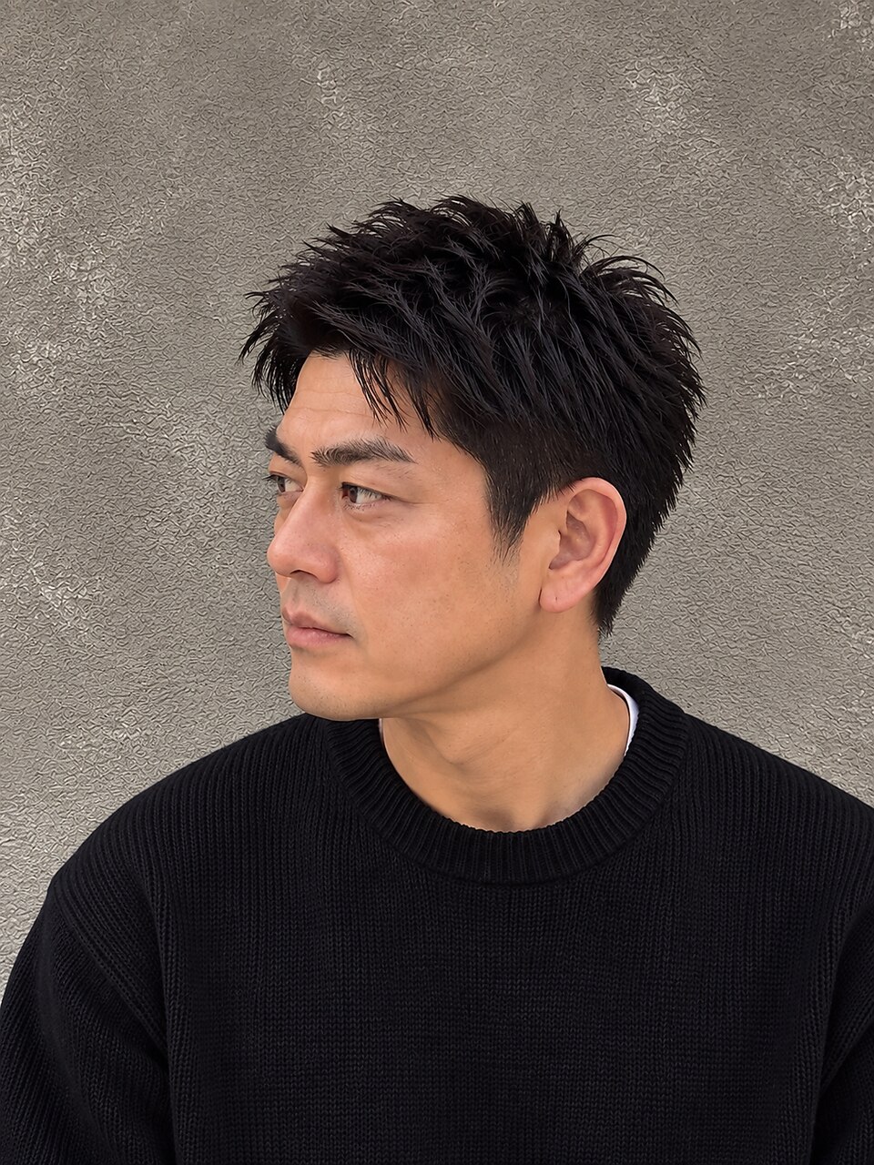 40代黒髪ナチュラルショート：L293219175｜ラベルム バイ エーケー
