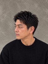 ラベルム バイ エーケー メンズ(La Belleme by AK for Men)&nbsp;40代黒髪ナチュラルショート