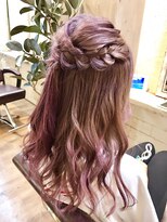 フィックスヘアー なんば(FIX-hair)&nbsp;イルミナラベンダーピンク/ベージュピンク/ミルクティーピンク