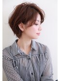 『PD伊川谷』≪海口 裕≫大人可愛い小顔耳かけショートボブ
