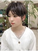流しやすい前髪のショートkchiara福岡川野直人